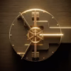Zlatý trezor centrální banky s uloženými zlatými rezervami
